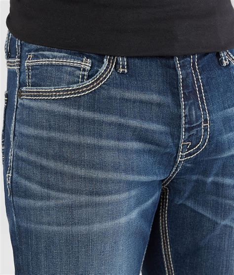 M5 Slim Stackable Straight Leg Jean - Mens Low Rise, Slim Fit Denim. . Bke mens jeans
